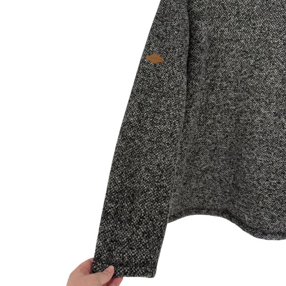 Orvis Brighton Black Sherpa Fleece Lined 1/4 Zip Pullover Sweater Men XL Outdoor - Picture 13 of 16